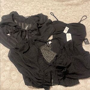 Boohoo, Express, H&M Tops